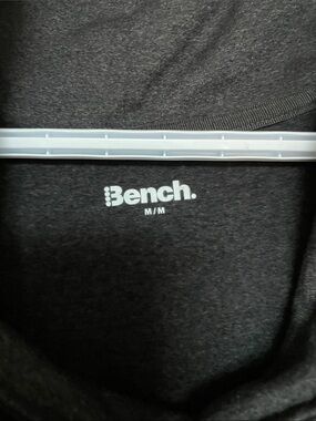 Bench Black Tee with White Logo